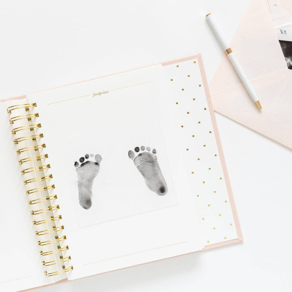 Baby Book, Rose Linen