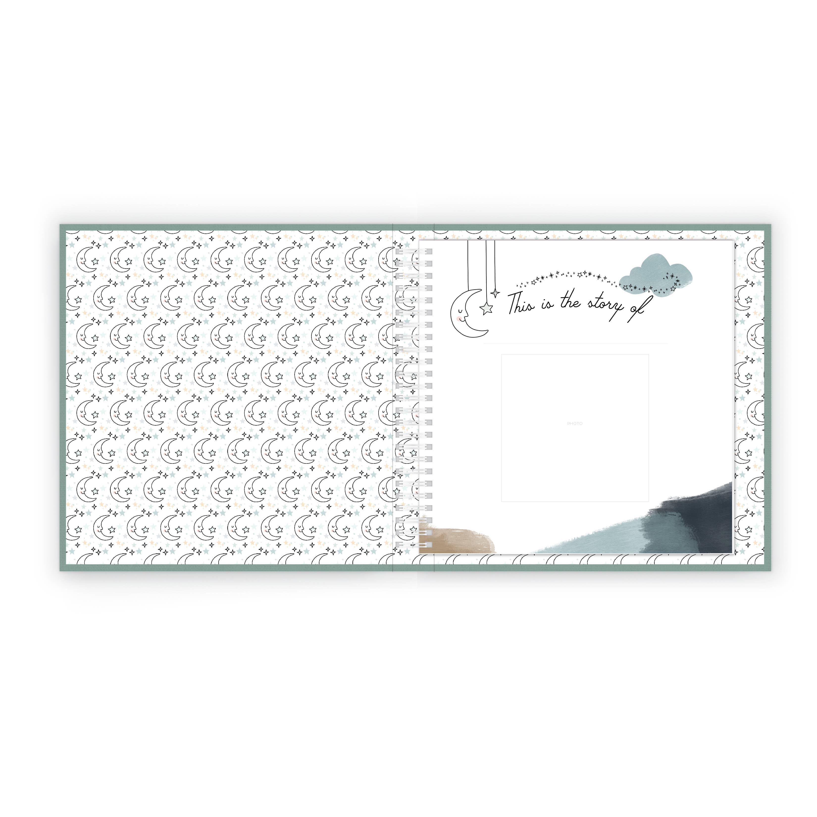 Celestial Skies Luxury Baby Memory Book