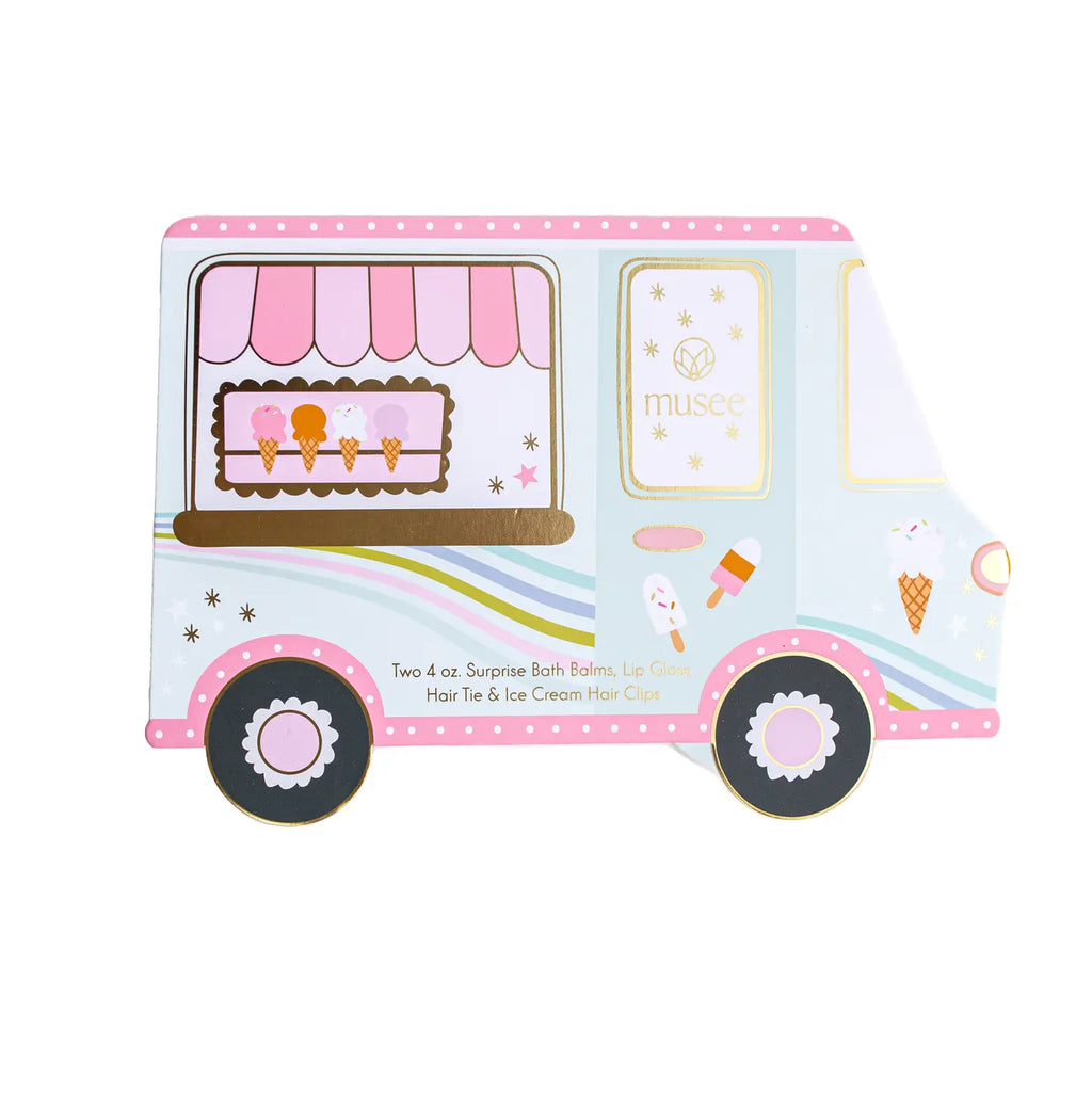 Ice Cream Truck Bath Balm and Accessory Set