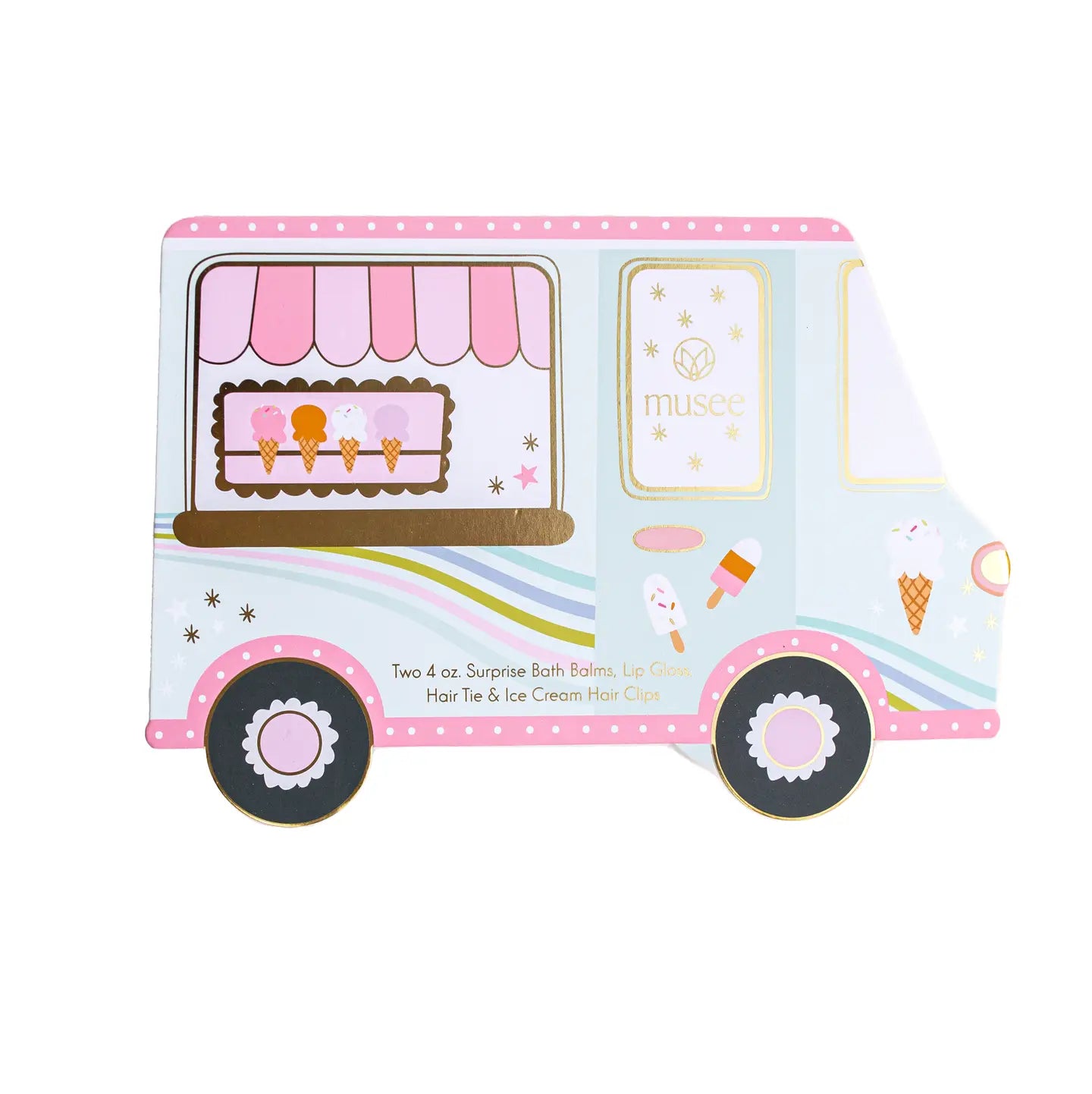 Ice Cream Truck Bath Balm and Accessory Set