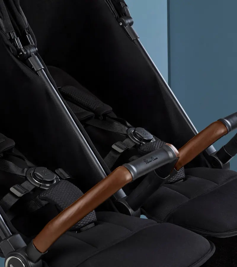 Silver Cross Jet Double Stroller - Local Pickup