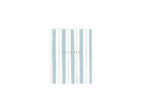 Baby Stripes Blue Mini Card