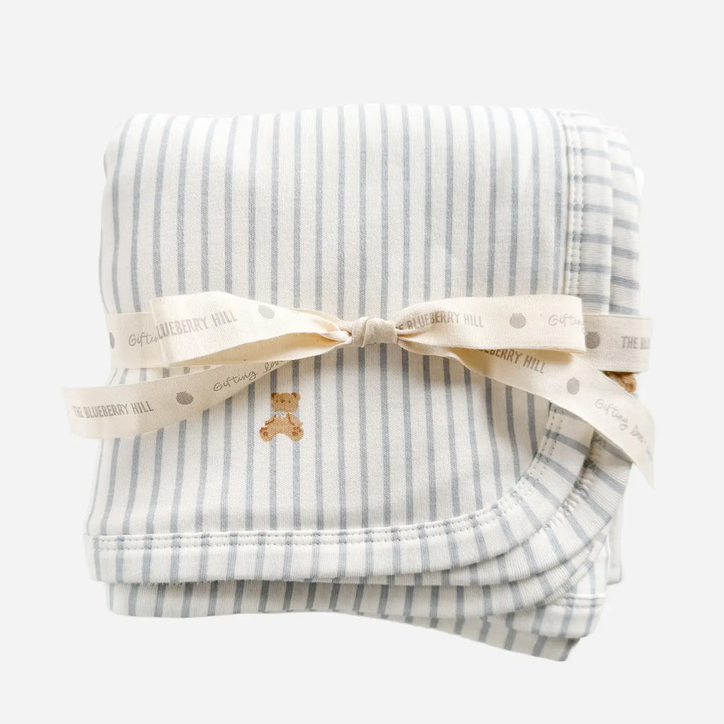 Organic Cotton Hooded Towel- Teddy Bear