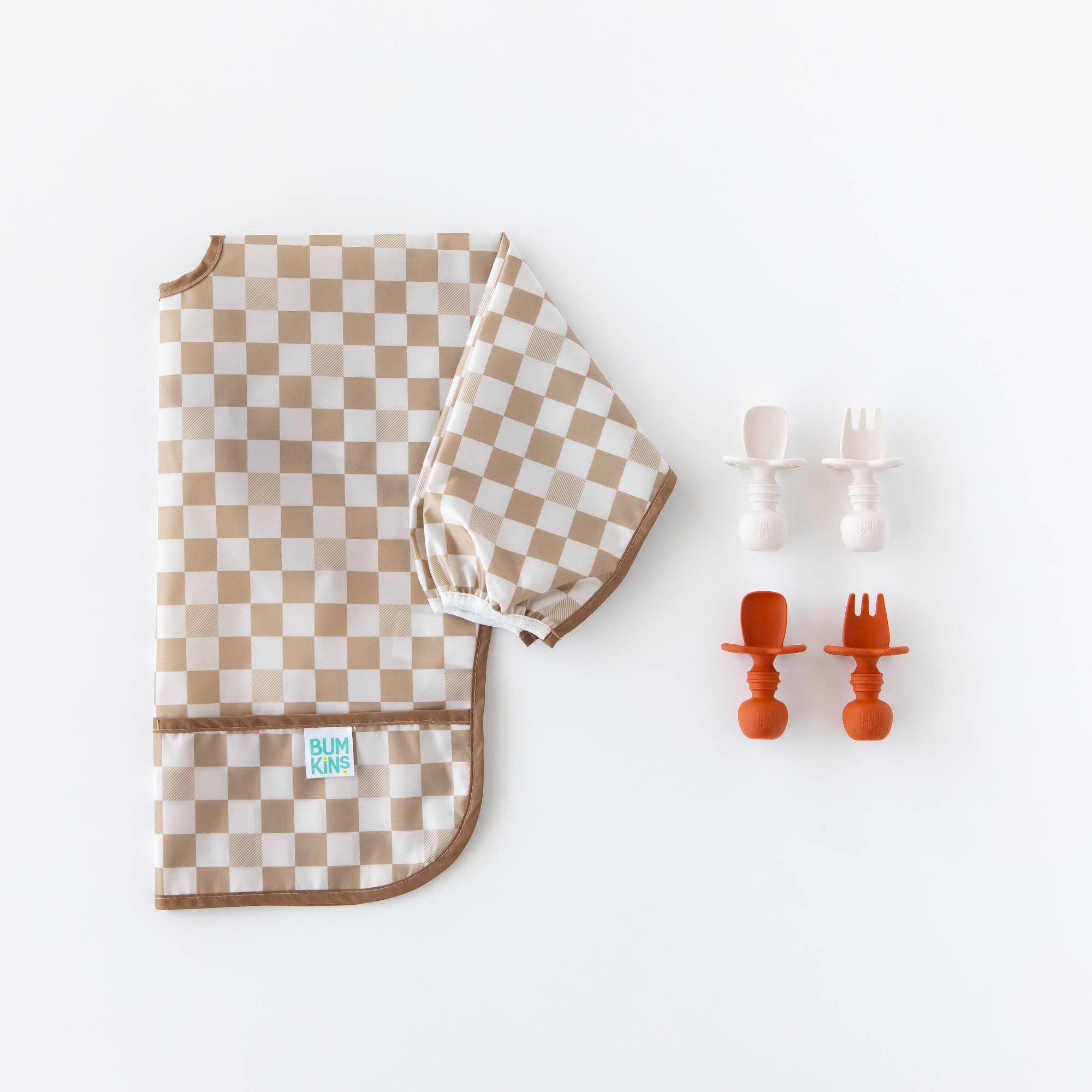 Sleeved Bib: Sand Check