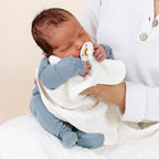 Cloud Muslin Burp Cloth 2 Pack- White