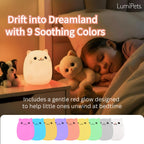 LumiPets® Clive the Cat- Children's Touch Night Light