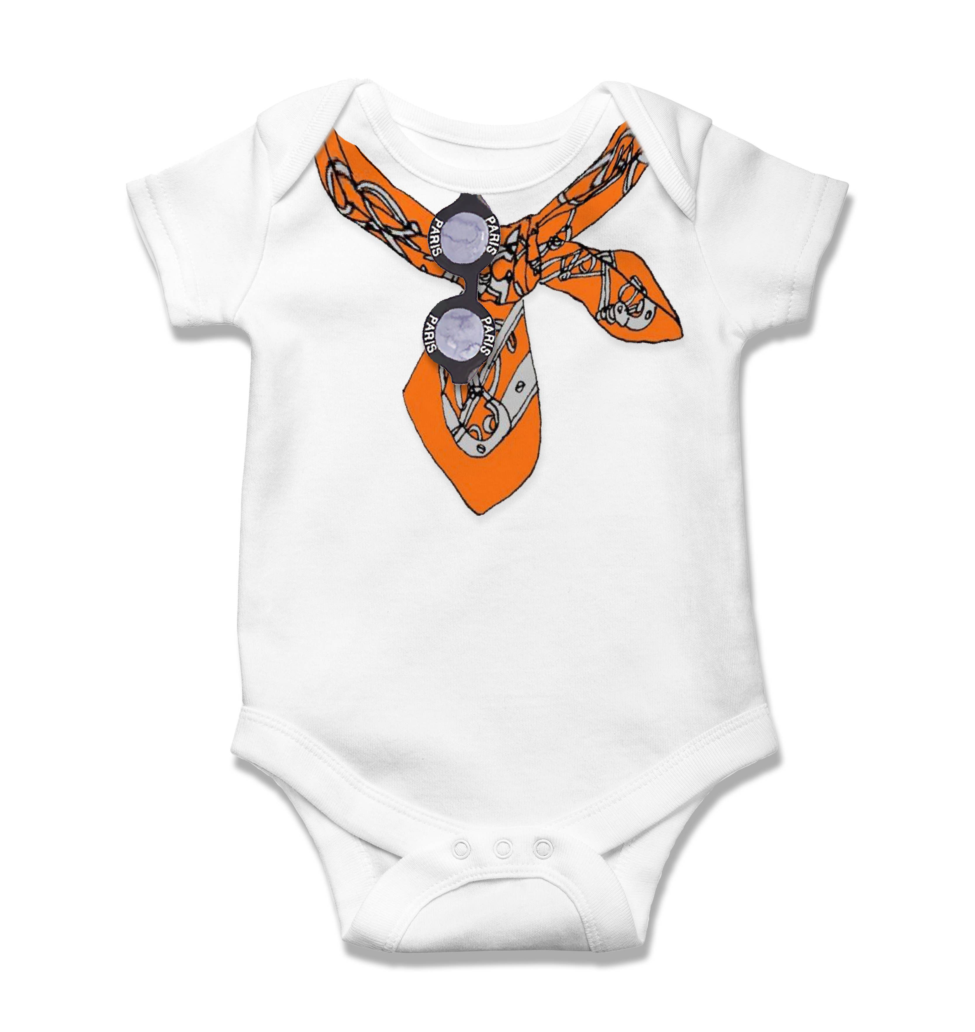 Baby Onesie - Scarf