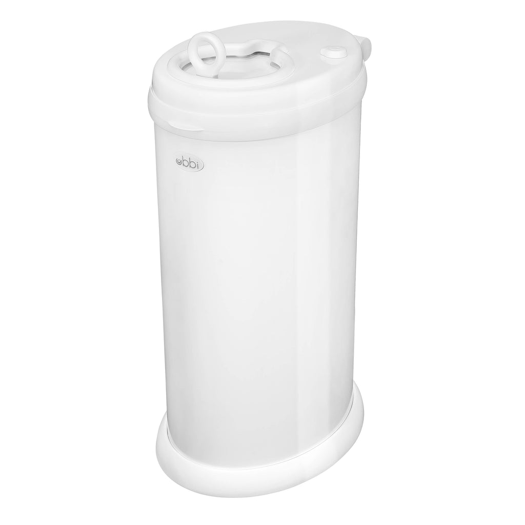 Diaper Pail - Blue, Pink & White
