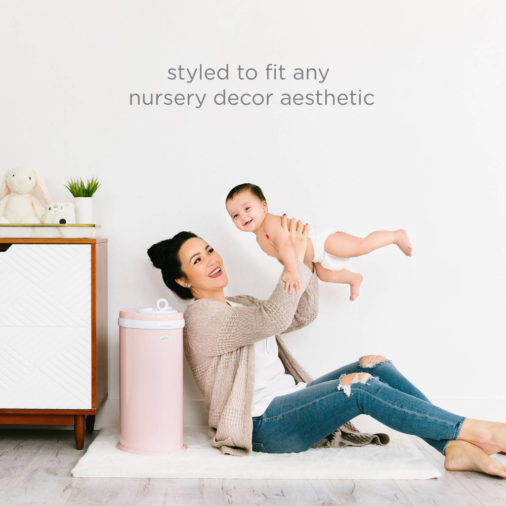 Blush Pink Diaper Pail