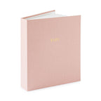 Baby Book, Rose Linen
