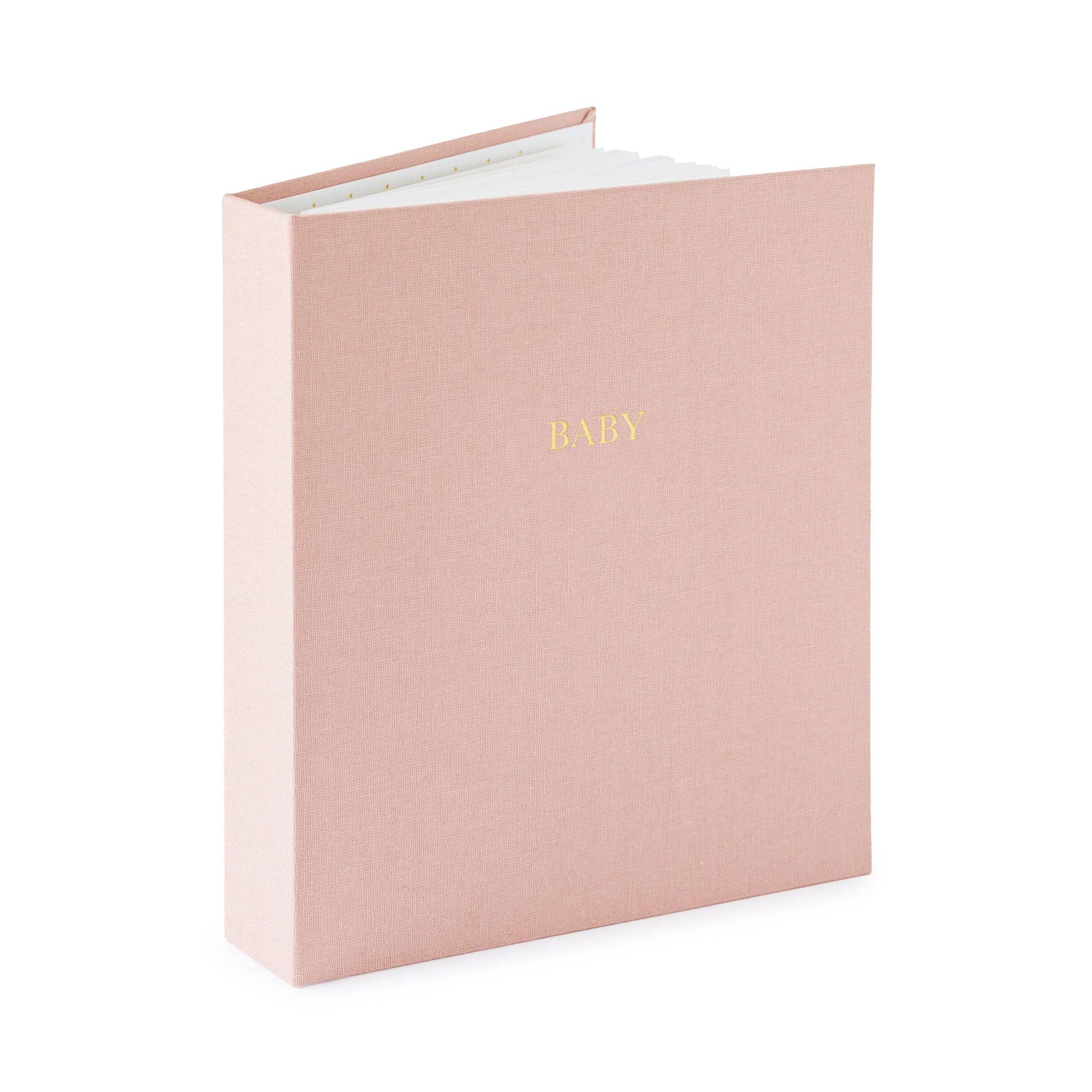 Baby Book, Rose Linen