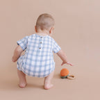 Teether Orange Cotton Rattle Fruit Baby Clementine Pumpkin