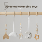 Wooden Baby Play Gym, Baby Activity Gym by Comfy Cubs