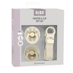 Colour Pacifier and Loop Clip Gift Set