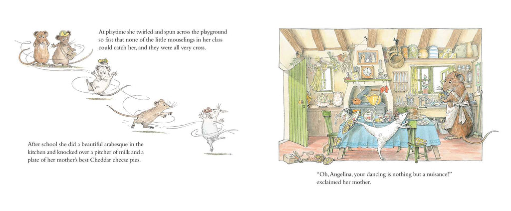 Angelina Ballerina by Katharine Holabird
