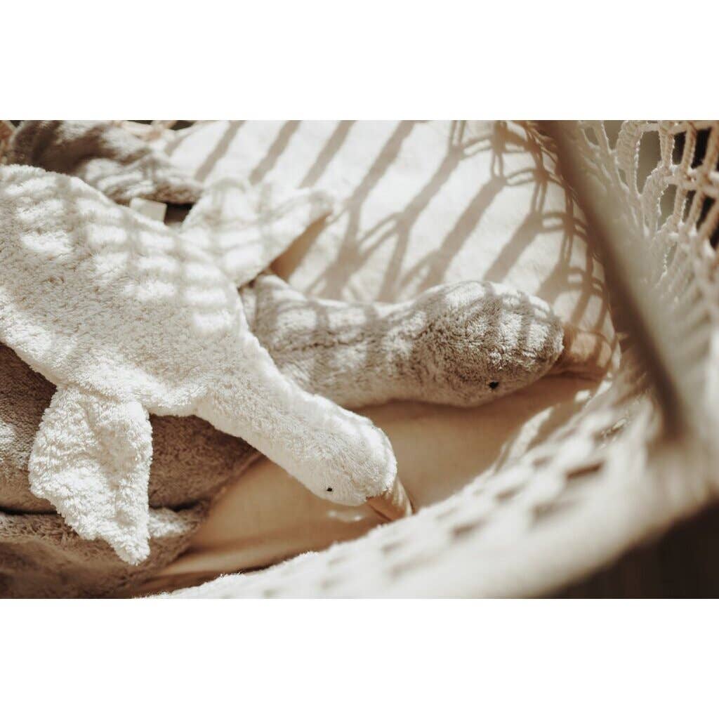 Cuddly animal Goose large | grey