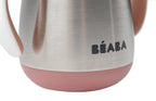 BEABA Stainless Steel Straw Sippy Cup - Rose