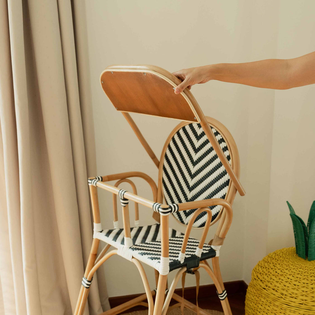 Handcrafted - Tumbuh Kids High Chair - Rattan Wicker