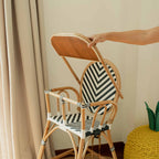 Handcrafted - Tumbuh Kids High Chair - Rattan Wicker