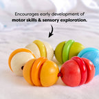 Rainbow Rattle Grasping and Teething Toy
