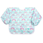 Sleeved Bib: Rainbows