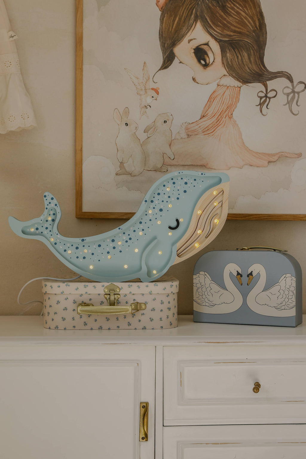 Little Lights Whale Lamp