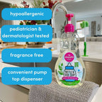 Dapple Baby Bottle & Dish Soap-Fragrance Free 16.9 oz.