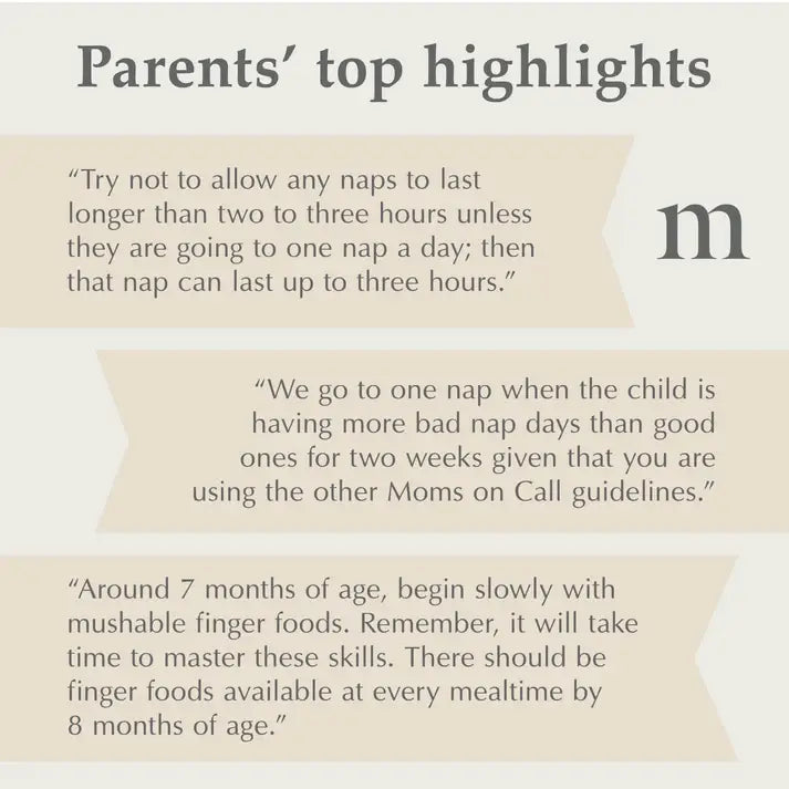 Moms on Call | 6-15 Month Book (20th Anniversary Edition)