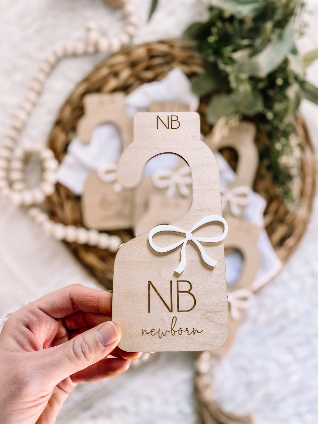 Nursery Closet Dividers - Cute Bows