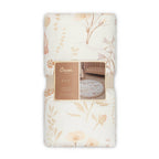 Violet Floral Ruffle Quilted Baby Play Mat