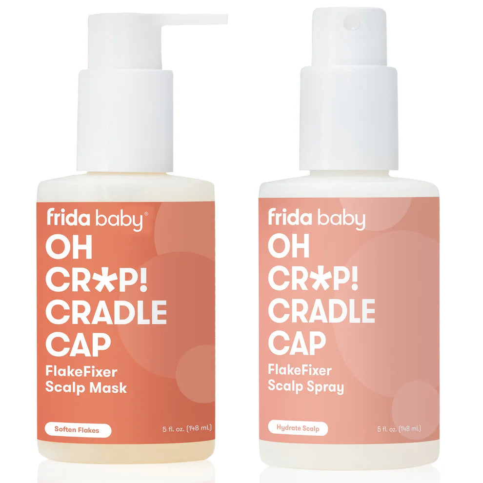 Oh Cr*P! Cradle Cap Flake Fixer Scalp Spray + Scalp Mask Duo