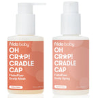 Oh Cr*P! Cradle Cap Flake Fixer Scalp Spray + Scalp Mask Duo