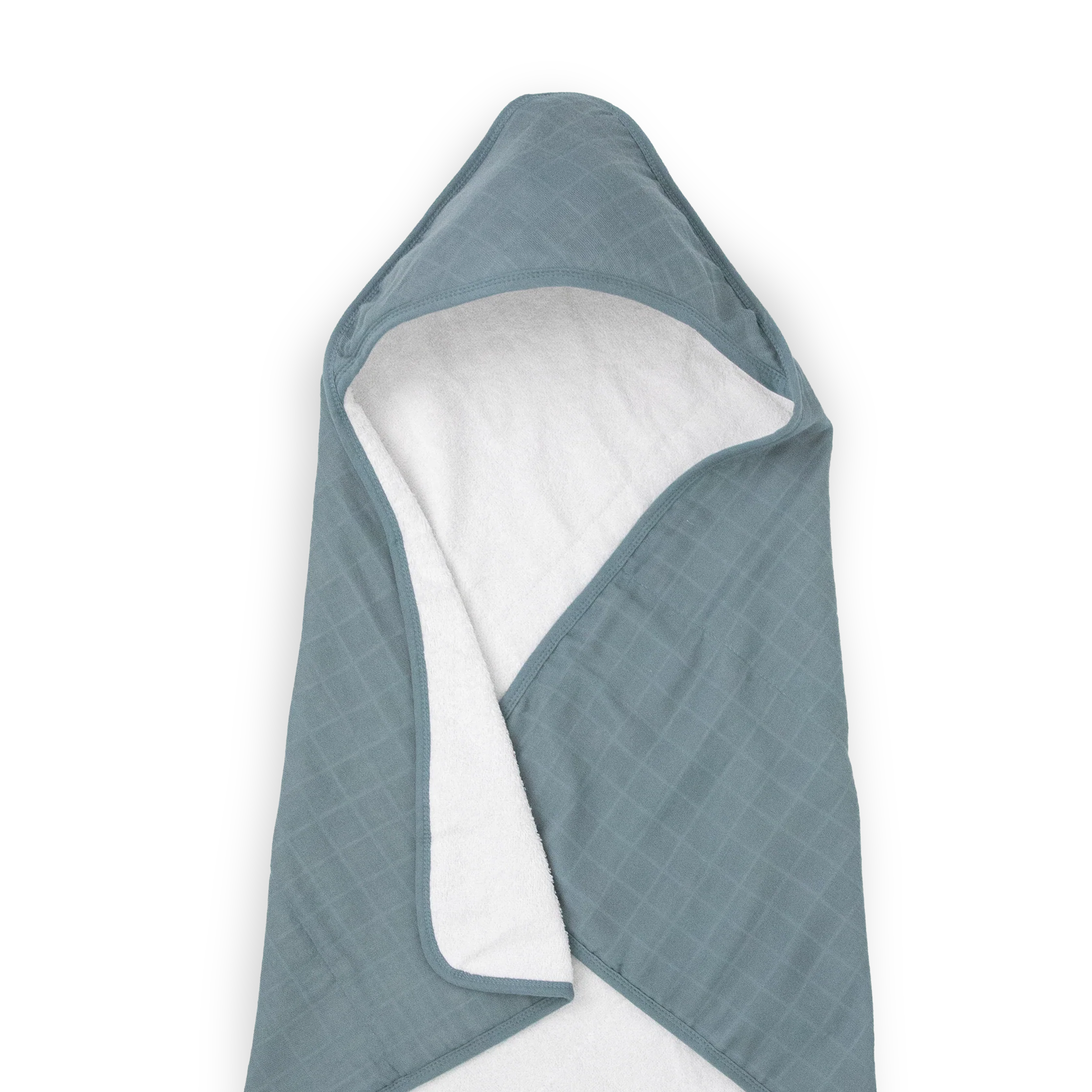 Cotton Hooded Infant Towel- Sea