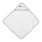 Cotton Hooded Infant Towel- Farmyard