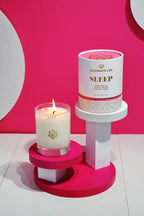 Sleep Rose Quartz Crystal Essential Oil Scented Candle