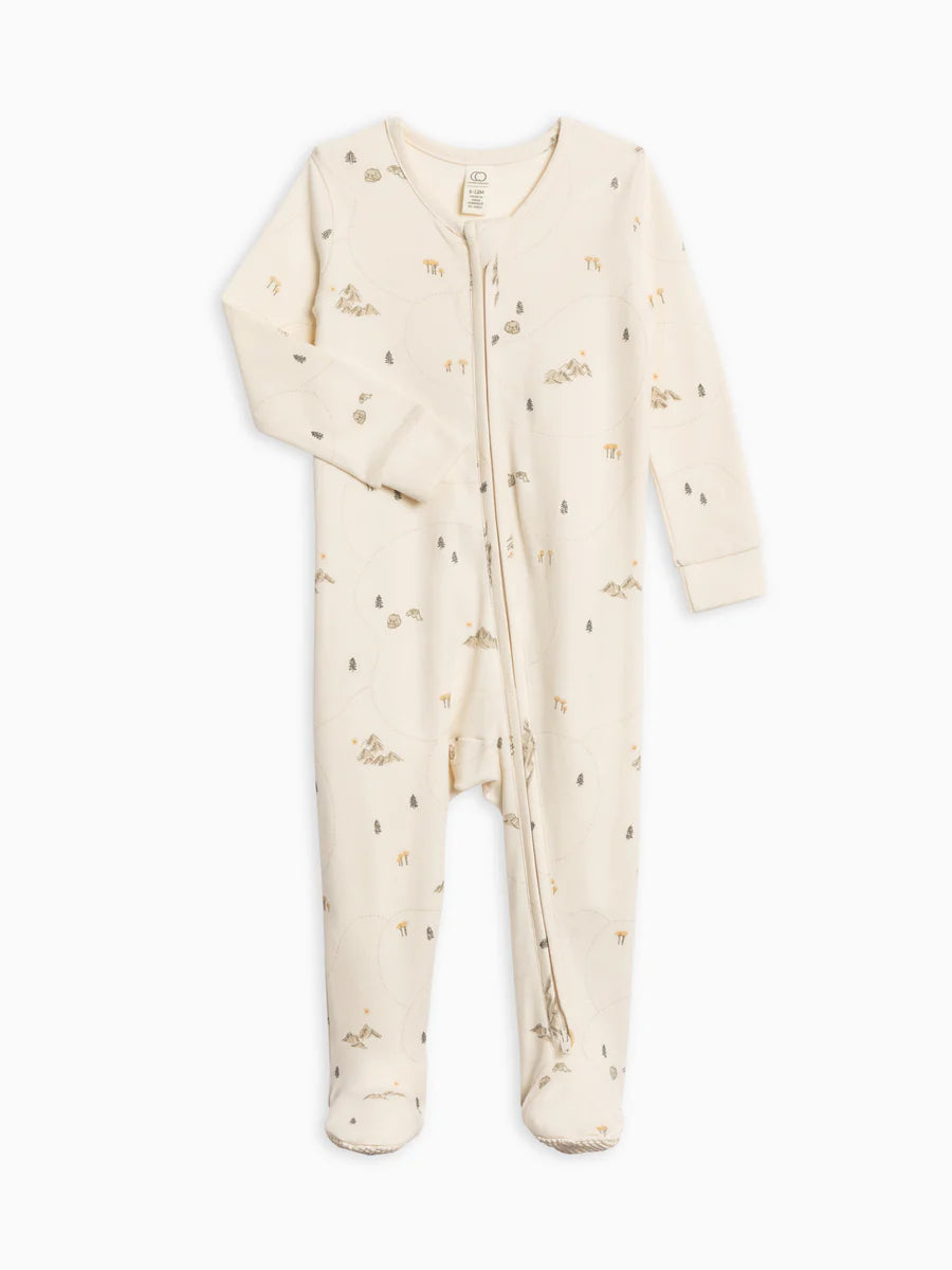 Peyton Zipper Sleeper- Hiking/Pine