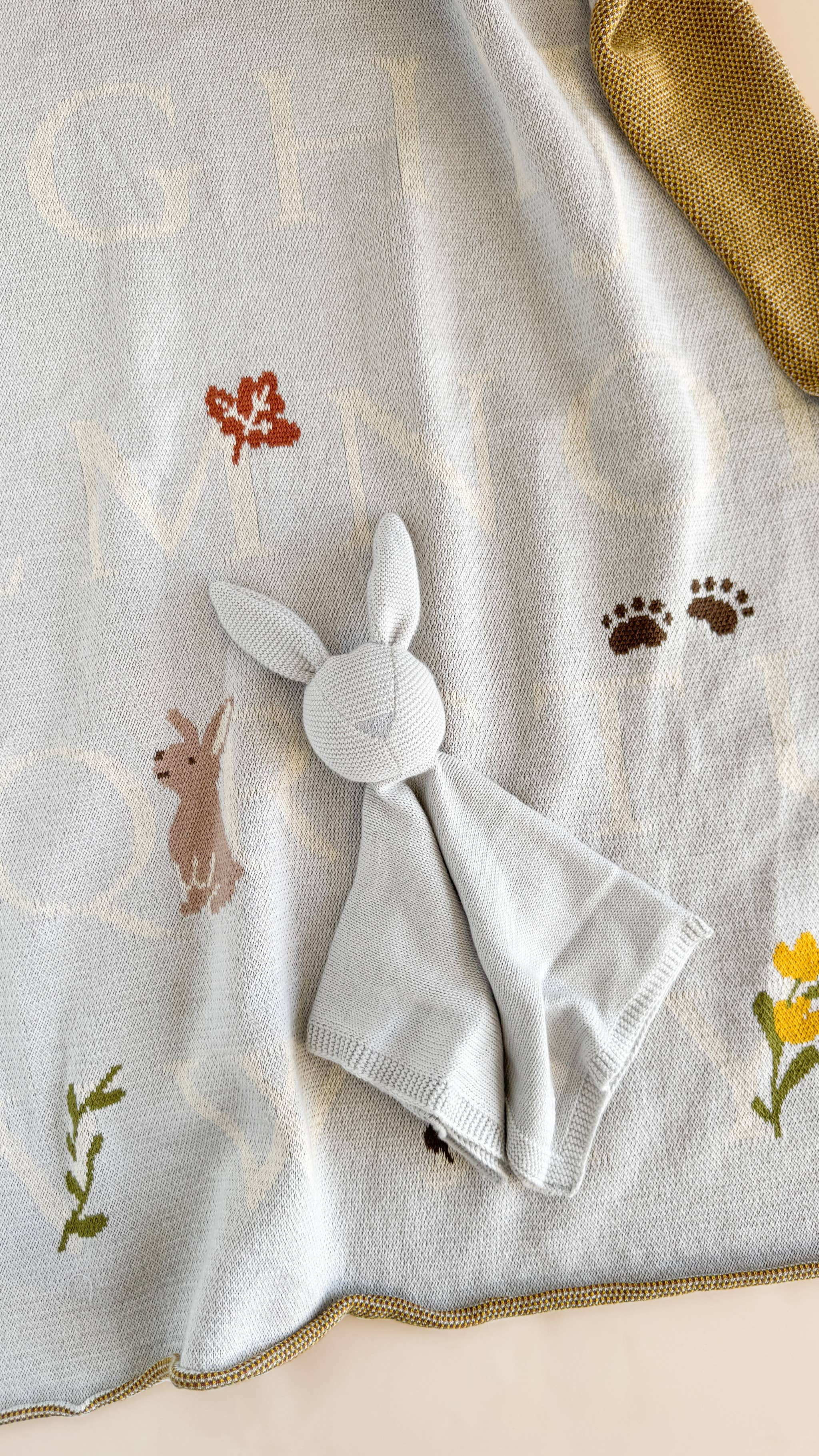 Blanket ABC Woodland Baby Organic Cotton Christmas Gift