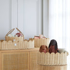 Belle Scalloped Basket Set