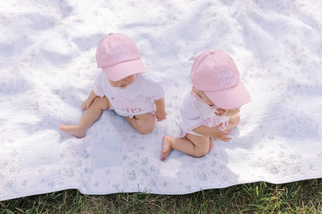 Little Sister Bow Baseball Hat (Baby/Toddler)
