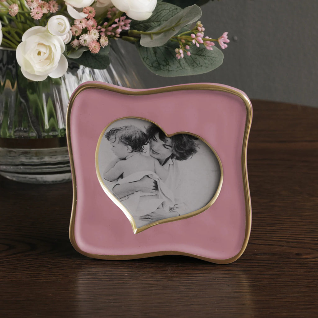 FRAME Encanto Curved Heart 5 x 5 (Pink)