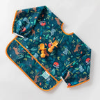 Sleeved Bib: Jungle