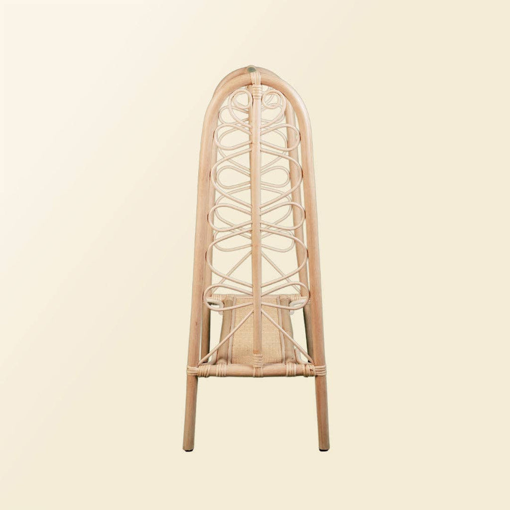 Handcrafted - Belle Kids Clothing Rack - Rattan Wicker