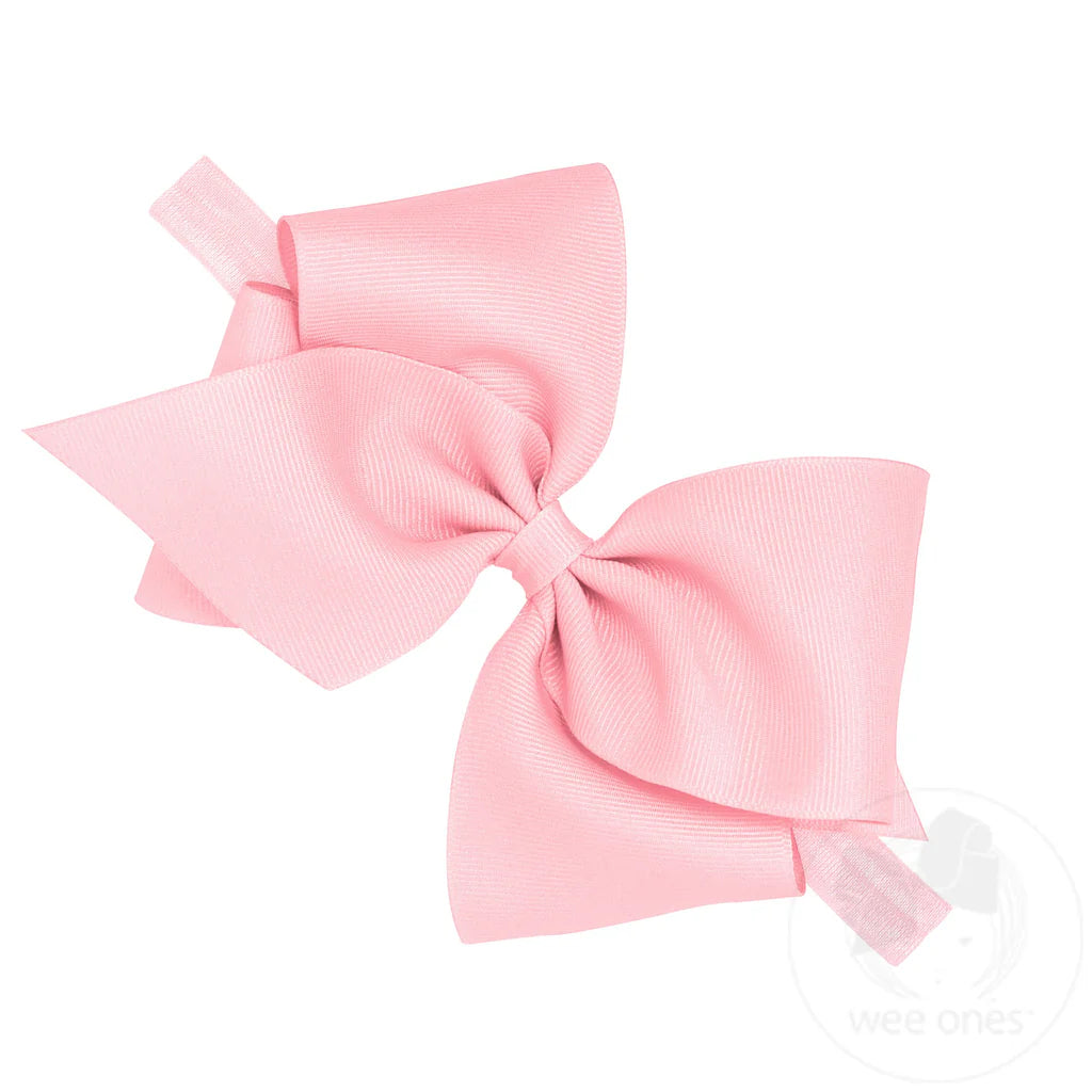 Mini King Grosgrain Bow on Baby Band