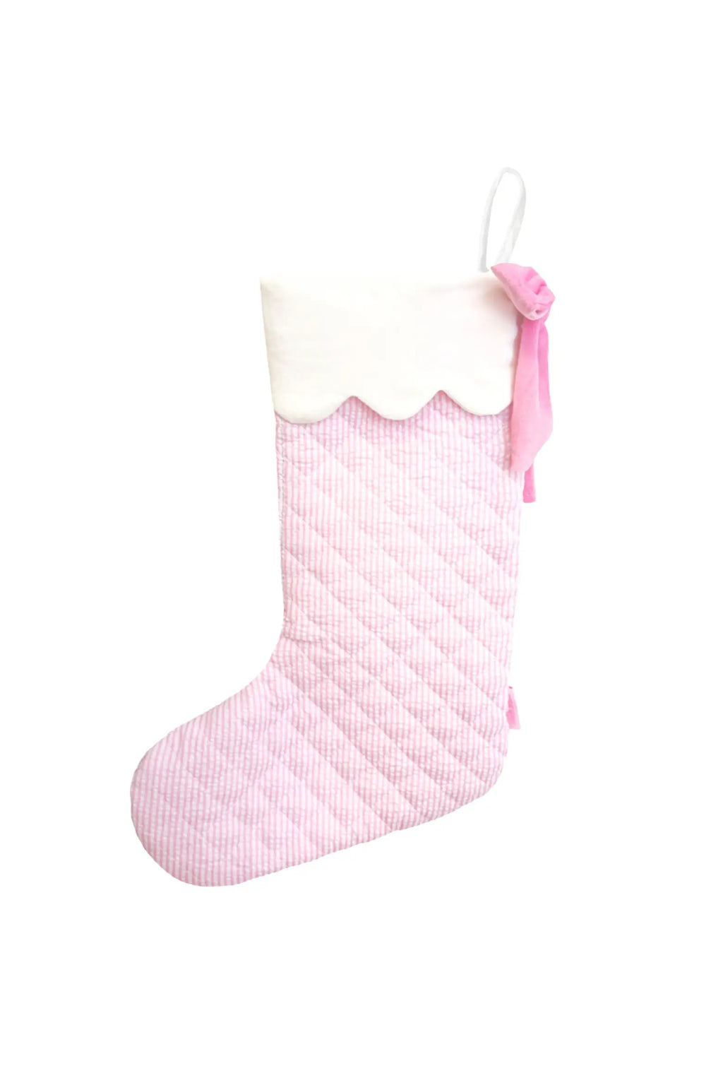 "Baby's First Christmas" Stocking- Pink