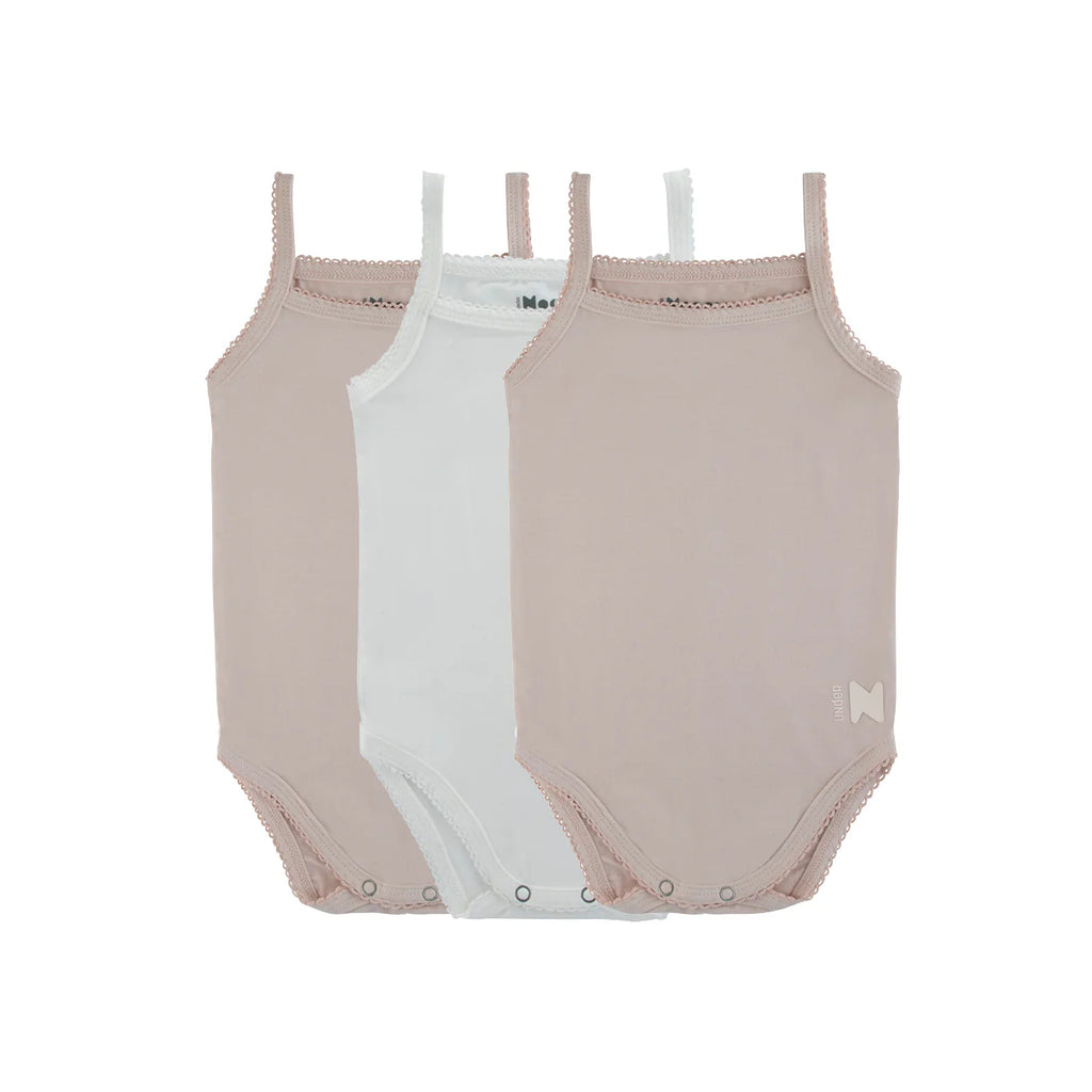 Bamboo Cotton Mauve + White UnderNoggi 3 Pack