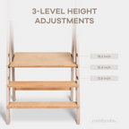 Kids Step Stool for Ages 3+ by Comfy Cubs