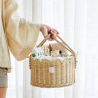 Poppy Diaper Caddy Natural