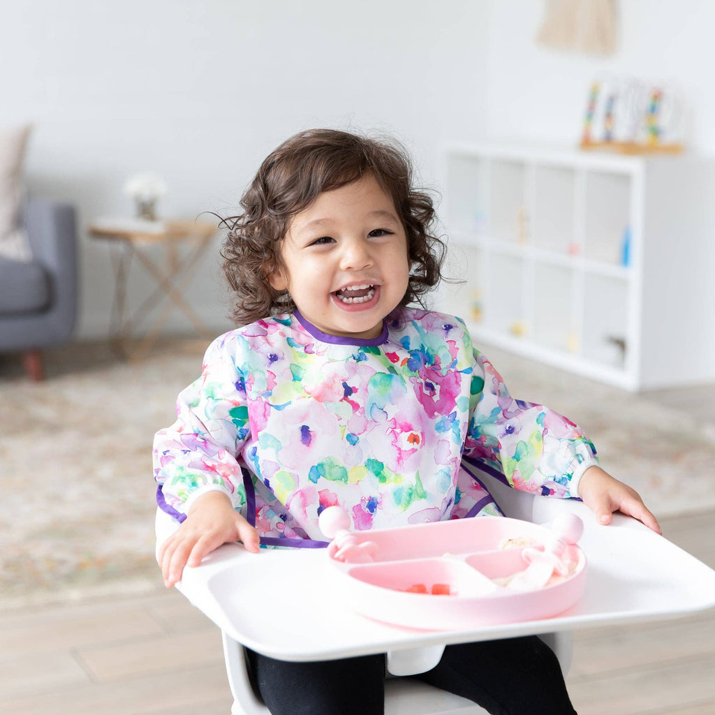 Silicone Grip Dish: Pink