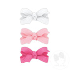 3 Baby Grosgrain Bows