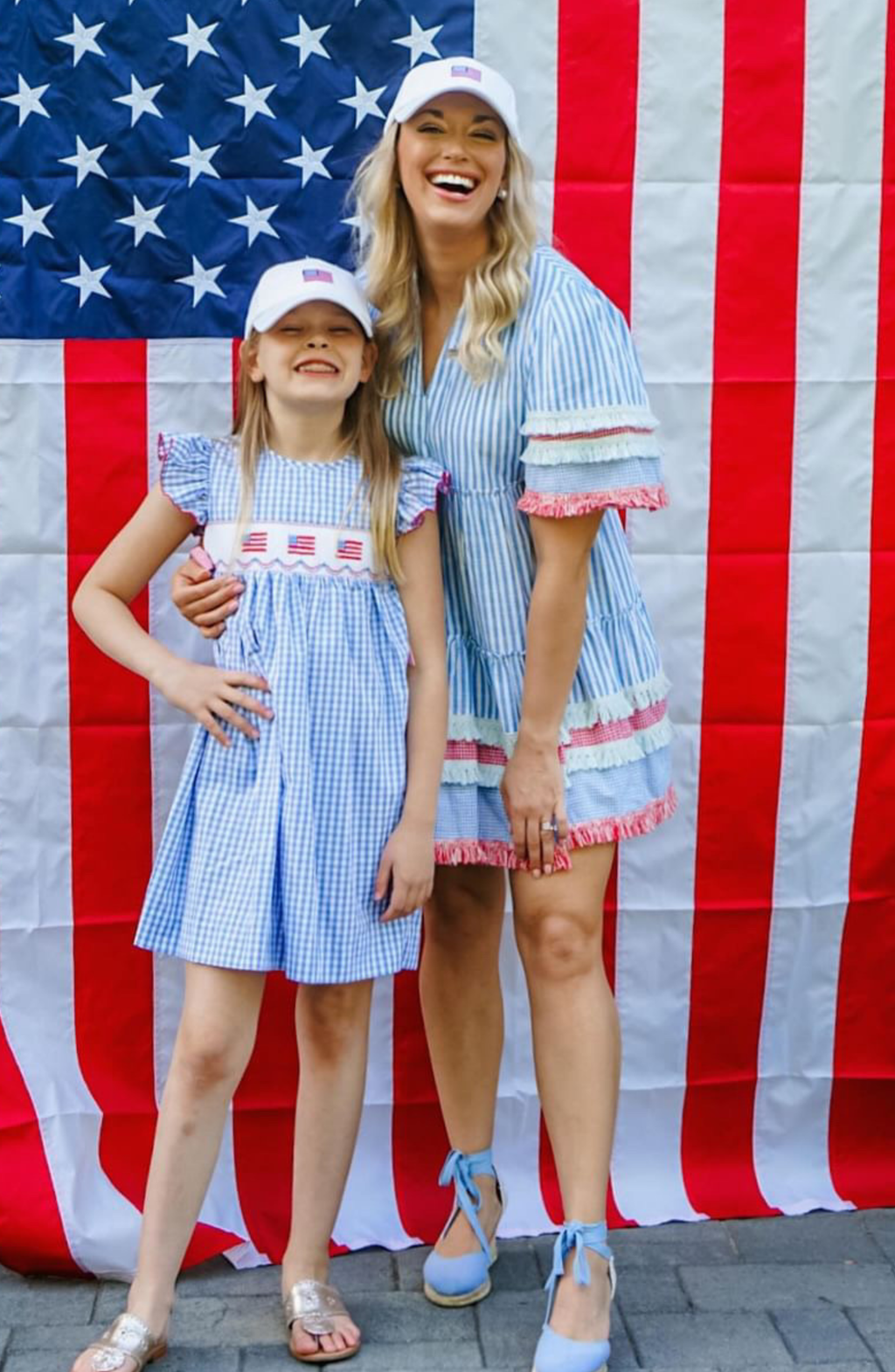 2026 American Flag Bow Baseball Hat